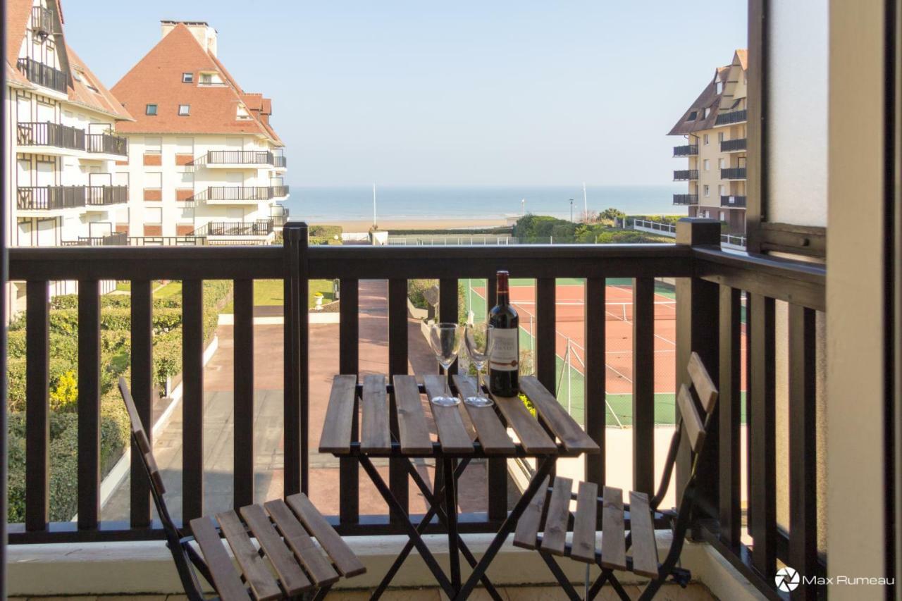 Studio Moderne Acces Plage, Piscine Et Tennis Cabourg Exterior photo